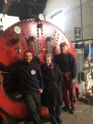 Alasdair-Mcewen-Marie-McEwen-and-Michael-White-at-Crofton-Pumping-Station